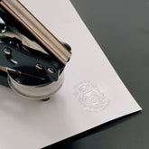 Ex libris búho vegetación