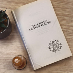 Sello ex libris nombre florido