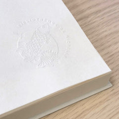 Ex libris pez japonés