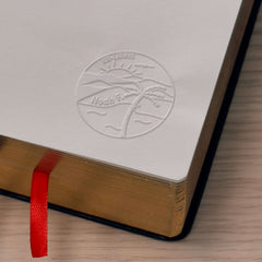 Sello en seco ex libris oasis del desierto