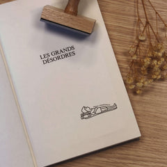 Sello libros siesta