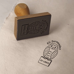 Sello Un bonito ex libris
