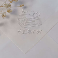 Ex libris pila de libros