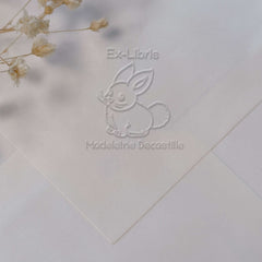 Ex libris conejo adorable